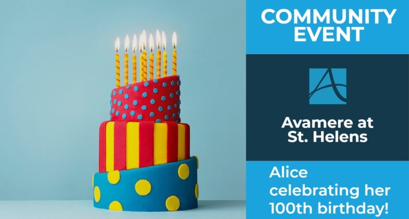 Avamere at St Helens Resident Celebrates 100th Birthday Video Thumbnail